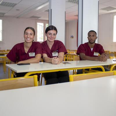 étudiants de l'école d'ostéopathie Ostéobio paris 
