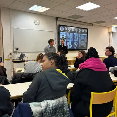 Laura Louis Regis présentant son cabinet pluridisciplinaire situé en Martinique et les opportunités possibles pour les étudiants