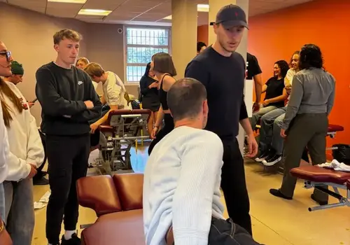 étudiants Ostéobio à la soirée cohésion 